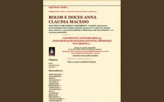 Anna Claudia Macedo Bolos e Doces Finos