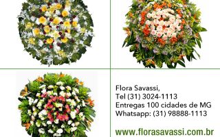 Floricultura entrega coroa de flores em Esmeraldas MG