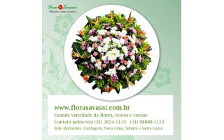 Floricultura entrega coroa de flores em Pitangui MG