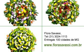 Floricultura entrega coroa de flores Entre Rio de Minas MG