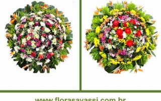 Floricultura entrega coroa de flores Taquaraçu de Minas MG