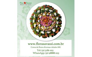 Coroas de flores Memorial Pax de Minas em Sete Lagoas MG 