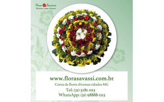 Coroas de flores Cemitério Porto Seguro em Ribeirão das Neves 